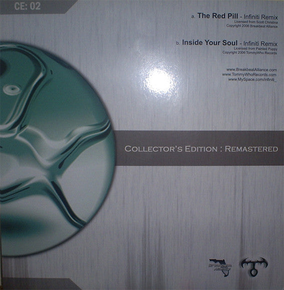 DJ Infiniti : Infiniti's Remastered Collector's Edition Vol. 2 (12", Ltd, RM, Red)