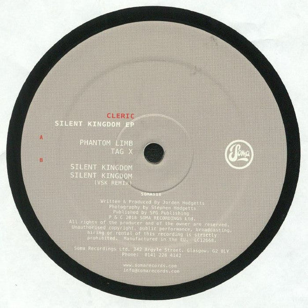Cleric (2) : Silent Kingdom EP (12")