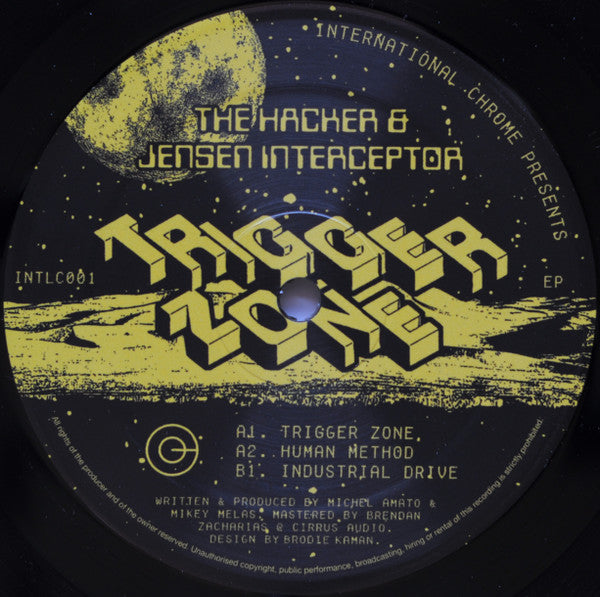 The Hacker & Jensen Interceptor (2) : Trigger Zone (12", EP)