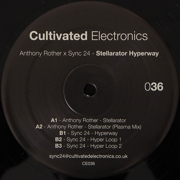 Anthony Rother X Sync 24 : Stellarator Hyperway (12")