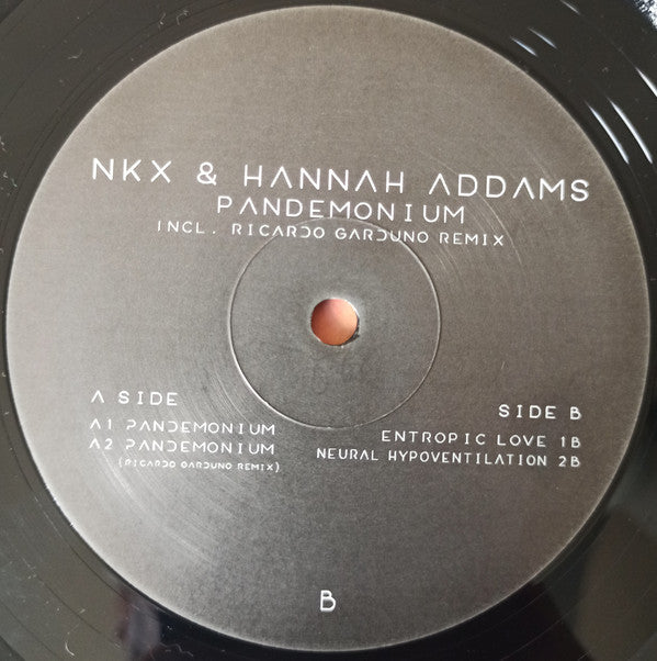 Nkx & Hannah Addams : Pandemonium (12", EP)