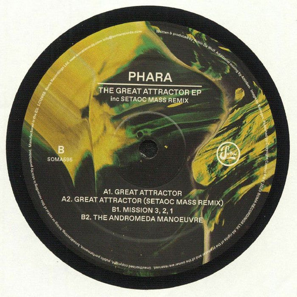 Phara : The Great Attractor EP (12", EP)