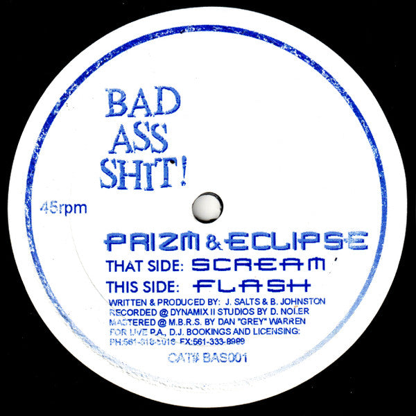 Prizm & Eclipse : Scream (12")
