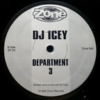 DJ Icey : Vocodor Bass / Department 3 (12")