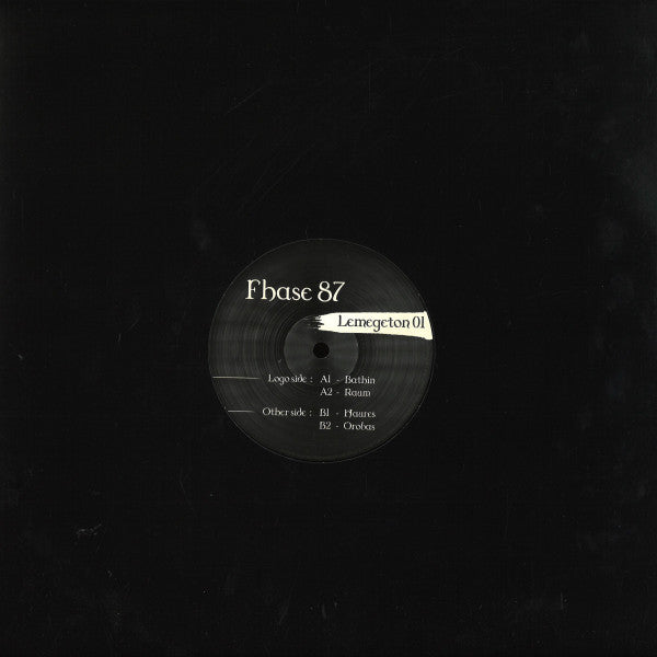 Fhase 87 : Lemegeton 01 (12", Maxi)