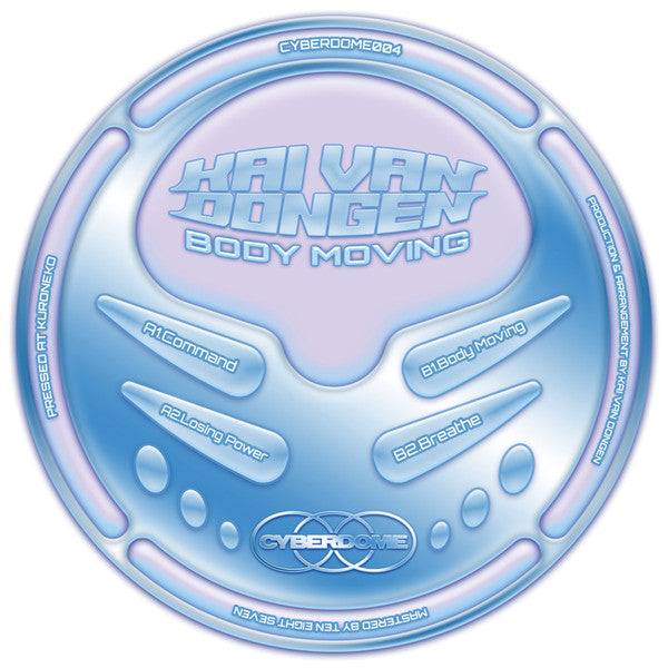 Kai Van Dongen : Body Moving (12")