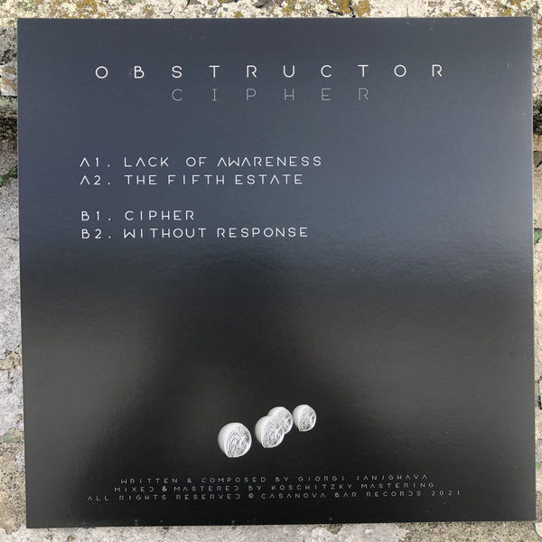 Obstructor : Cipher (12")