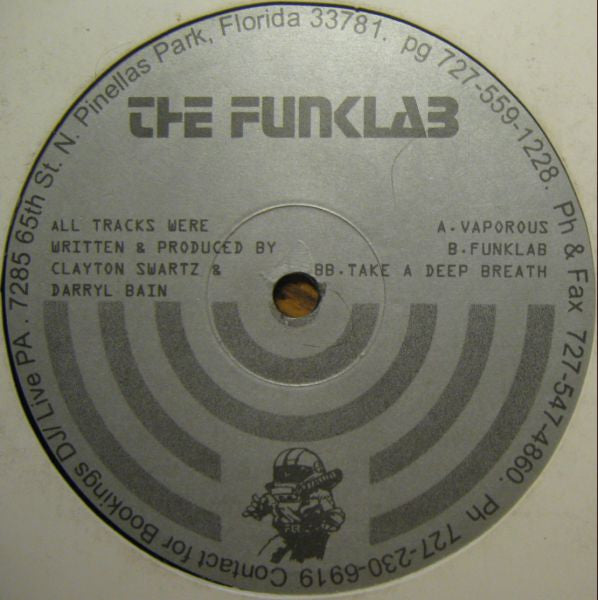 The Funk Lab : Vapourous EP (12")