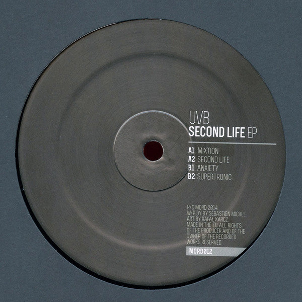 UVB (2) : Second Life EP (2x12", EP, Ltd, RP)