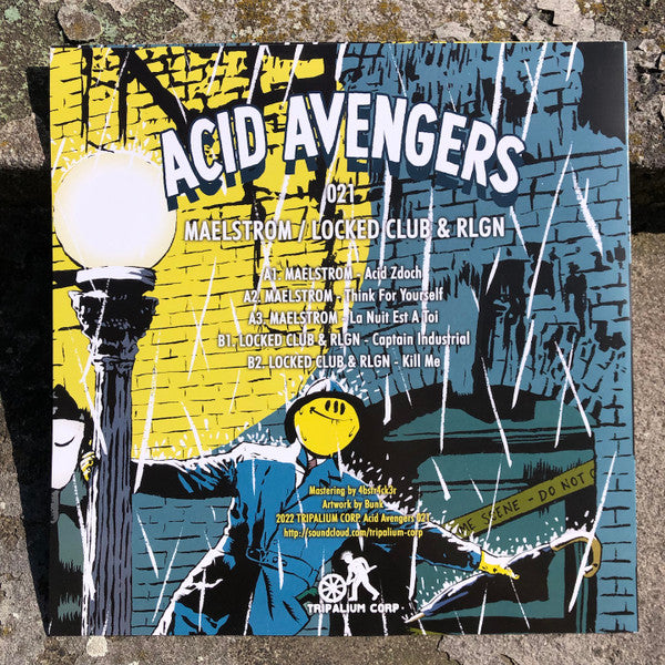 Maelstrom (2) /  Locked Club & RLGN : Acid Avengers 021 (12", Ltd)