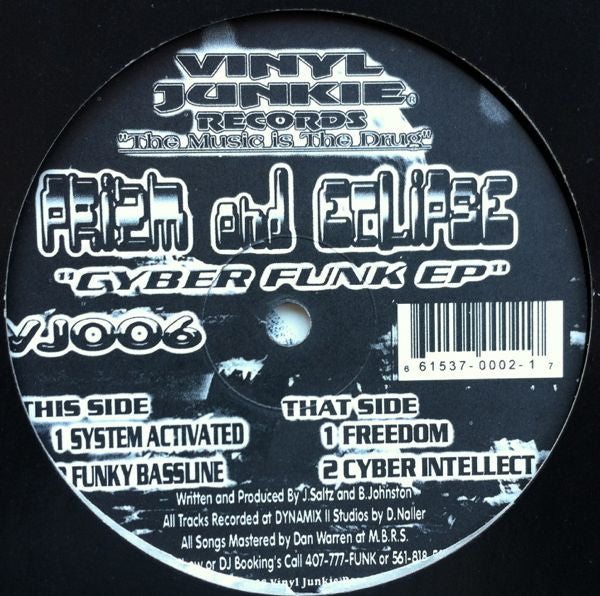 Prizm & Eclipse : Cyber Funk EP (12")