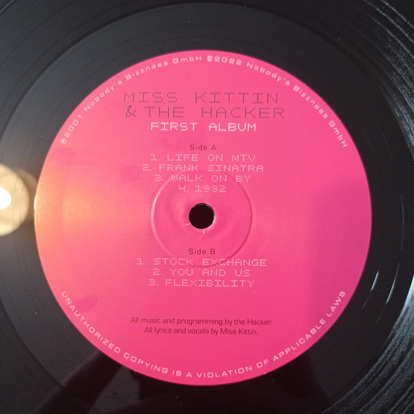 Miss Kittin & The Hacker : First Album (2xLP, Album, RE)