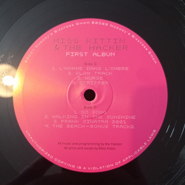 Miss Kittin & The Hacker : First Album (2xLP, Album, RE)