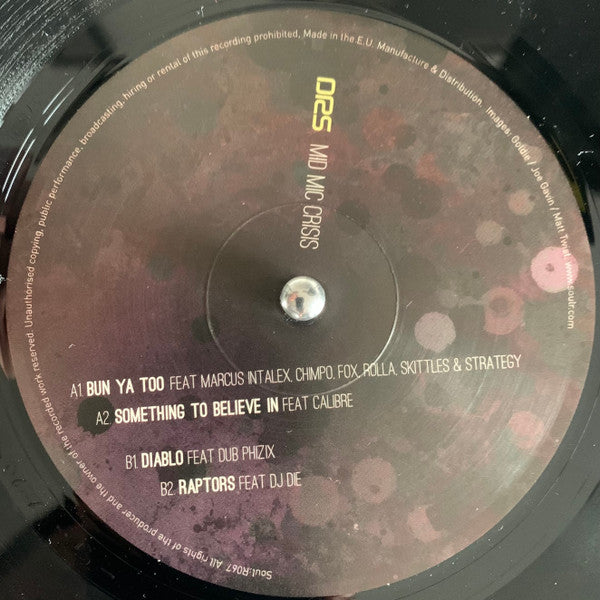 DRS : Mid Mic Crisis  (12", RP)