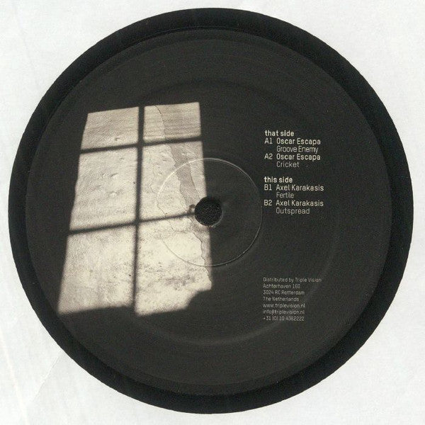 Axel Karakasis, Oscar Escapa : Groove Enemy (12", EP)