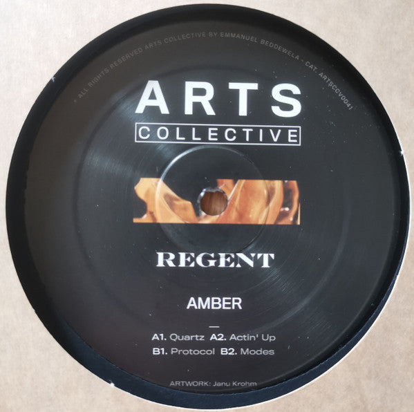Regent (7) : Amber EP (12", EP)