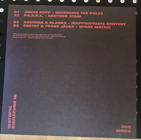 Various : Isotopic Signature III (12")