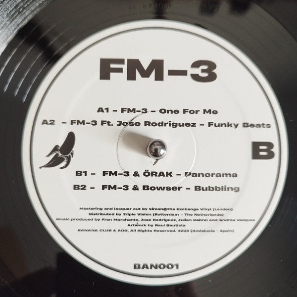 FM-3 : Funky Beats (12", EP, Ltd)