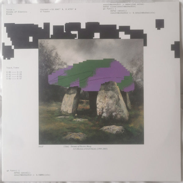 Various : Dreams Of Electric Bleep (2x12", Comp, Gre)