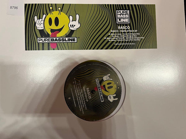 DJ Rasco : Mars Attack E.P.  (12", Gre)