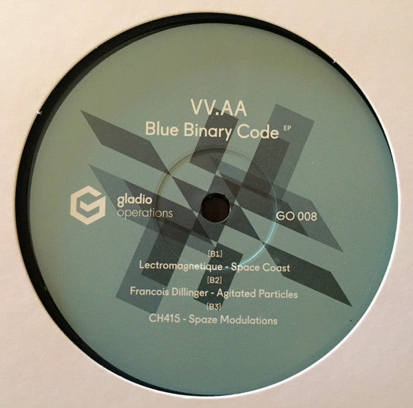 Various : Blue Binary Code EP (12", EP, Ltd)