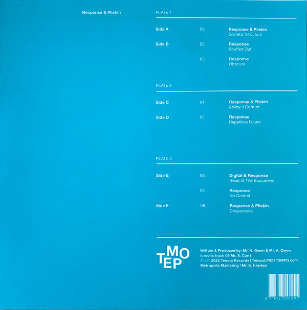 Response & Pliskin : Ability II Corrupt (3x12", Album, Cle)