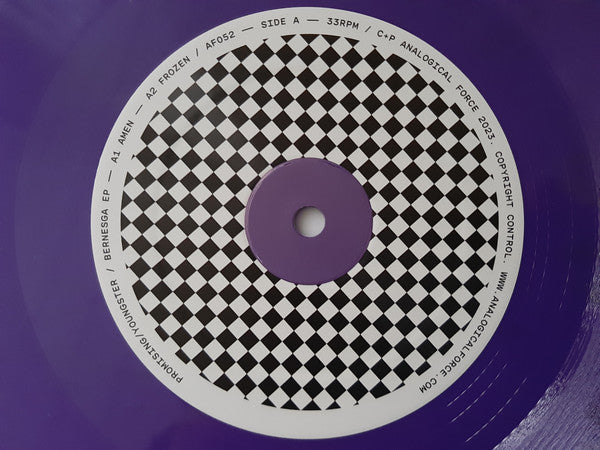 Promising/Youngster : Bernesga EP  (12", Ltd, Pur)