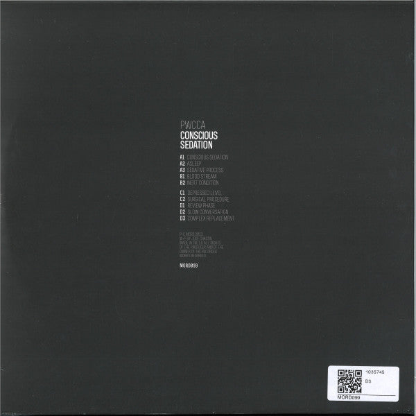 Pwcca : Conscious Sedation (2x12")