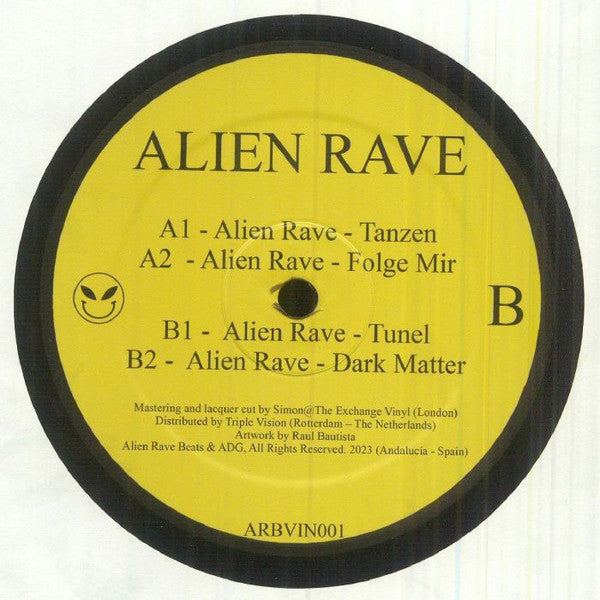 Alien Rave : Alien Rave (12", EP)