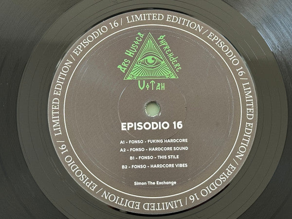 Dj Fonso : Episodio 16 (12", Ltd)