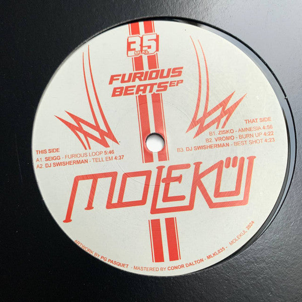 Various : Furious Beats EP (12", EP, Comp)