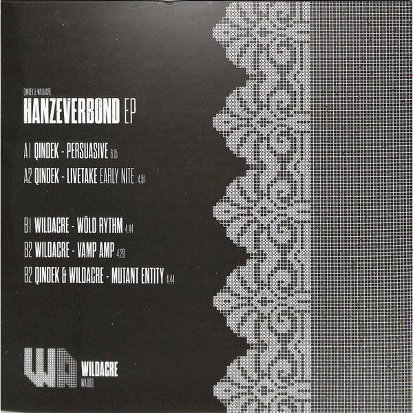 Qindek & Wildacre : Hanzeverbond EP (12", EP)