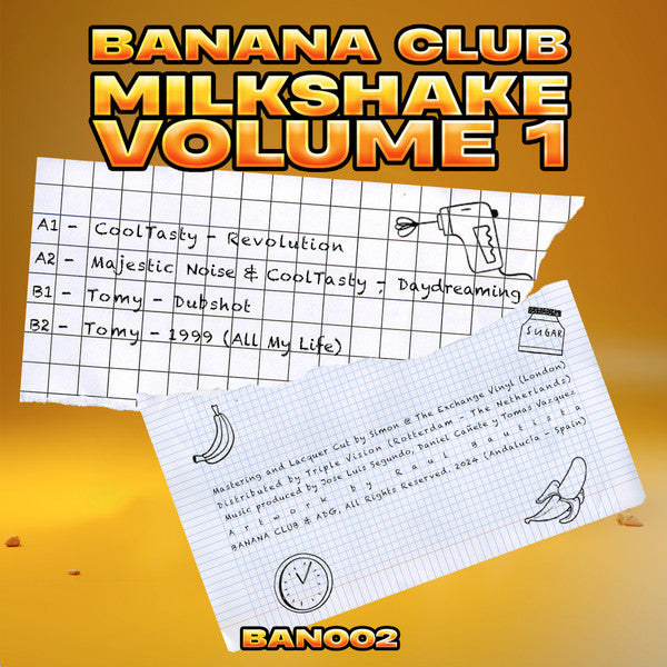 Various : Milkshake Volume 1 (12", EP, Ltd, Pri)