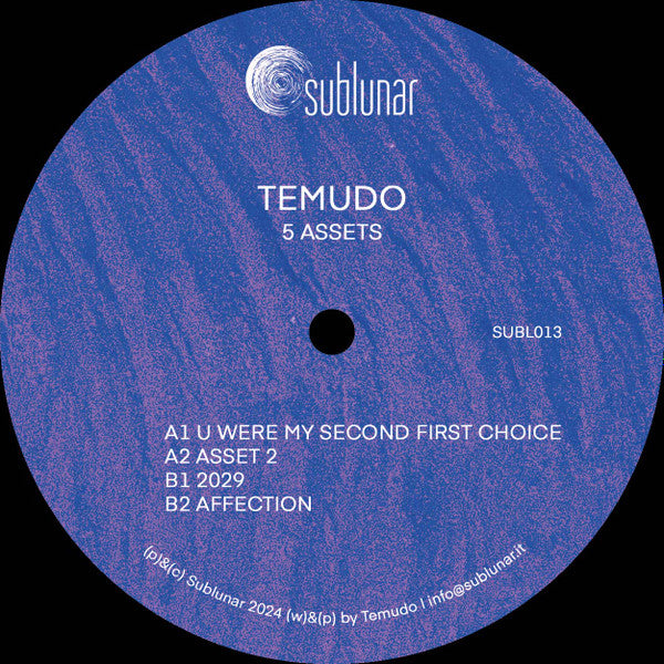Temudo : 5 Assets (12", EP)