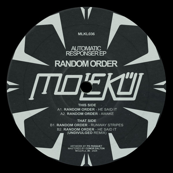 Random Order (4) : Automatic Responser EP (12", EP)
