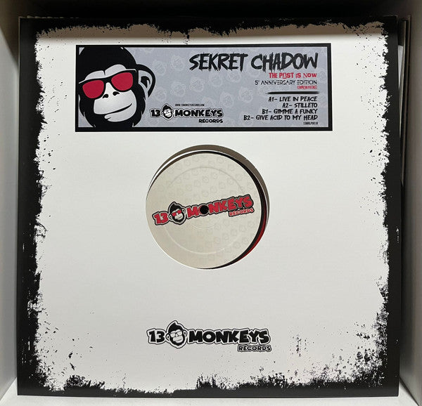 Sekret Chadow : The Past Is Now - 5º Anniversary Edition (12", EP, RE, RM, Red)