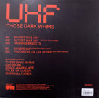uhf (8) : Those Dark Whims (12", Album)