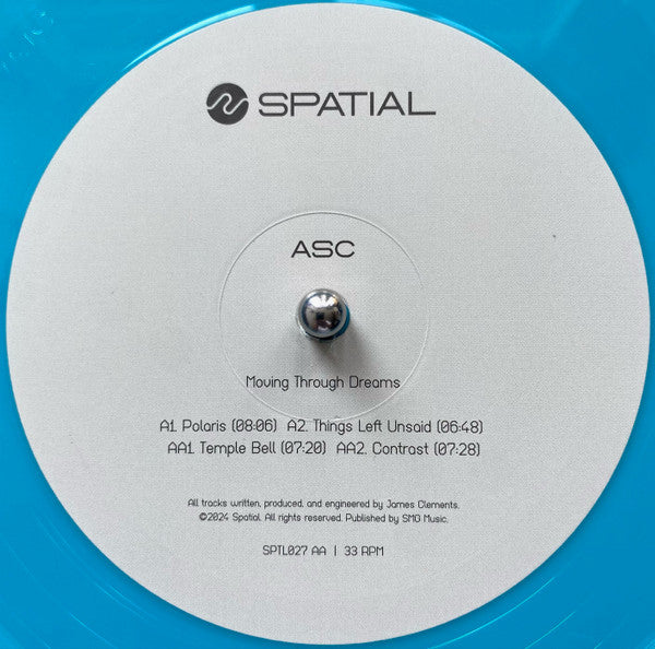 ASC : Moving Through Dreams (12", EP, Cya)