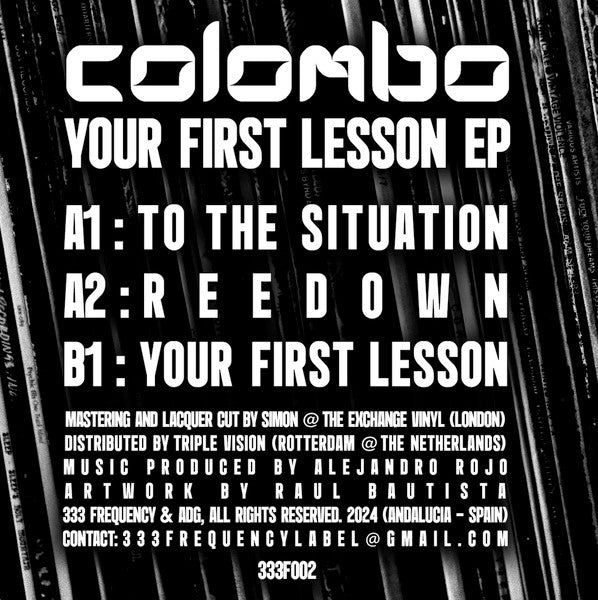 Colombo (3) : Your First Lesson (12", Ltd, Pri)