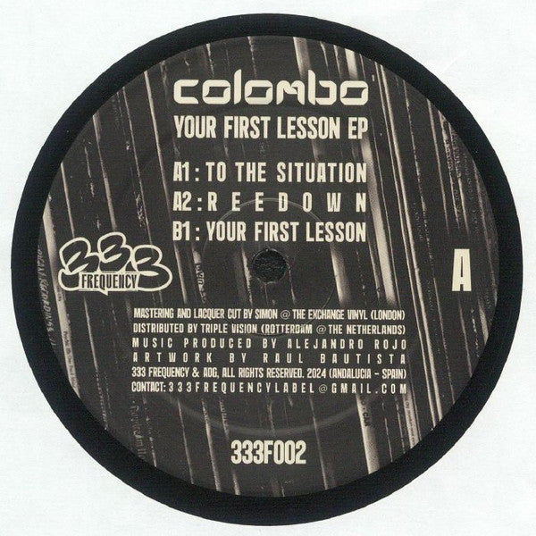 Colombo (3) : Your First Lesson (12", Ltd, Pri)