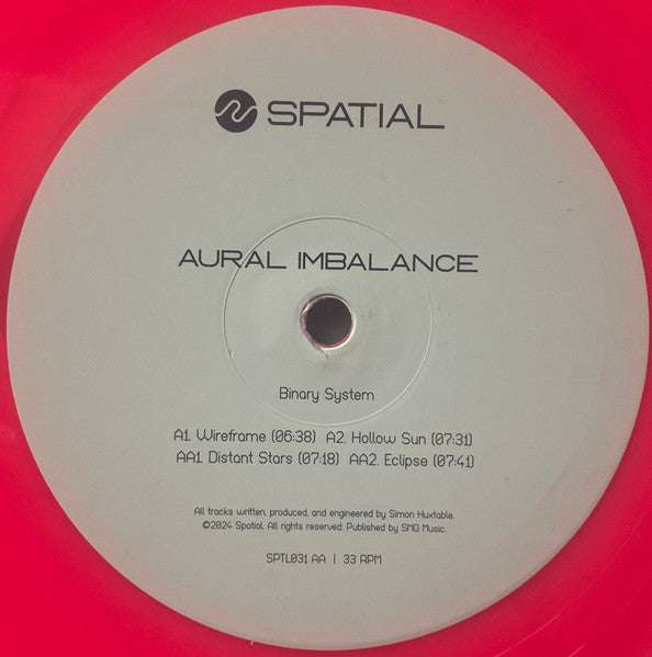 Aural Imbalance : Binary System (12", EP, Pin)