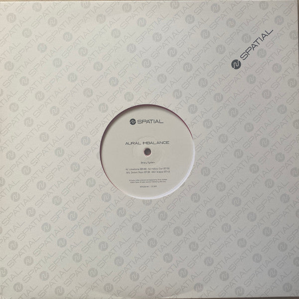 Aural Imbalance : Binary System (12", EP, Pin)
