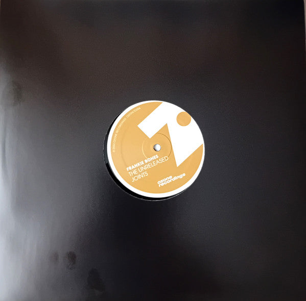 Frankie Bones : The Unreleased Joints (12", EP)