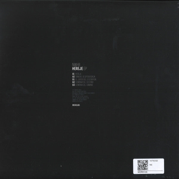 Nwhr : Hereje EP (12", EP)