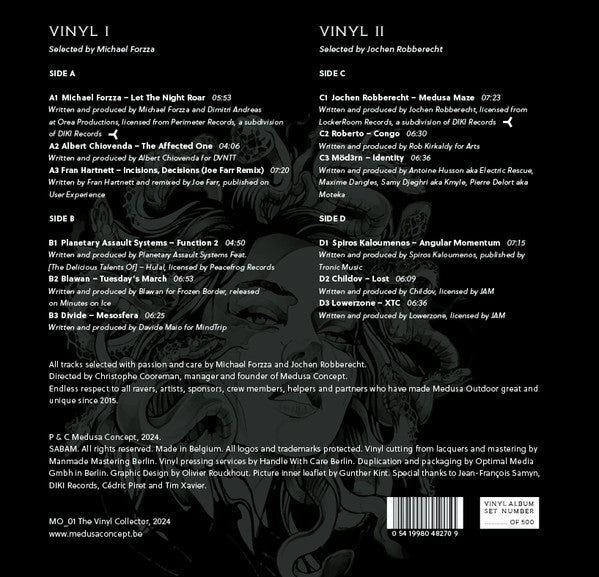 Various : Medusa Outdoor - The Vinyl Collector  (2x12", Comp, Num)