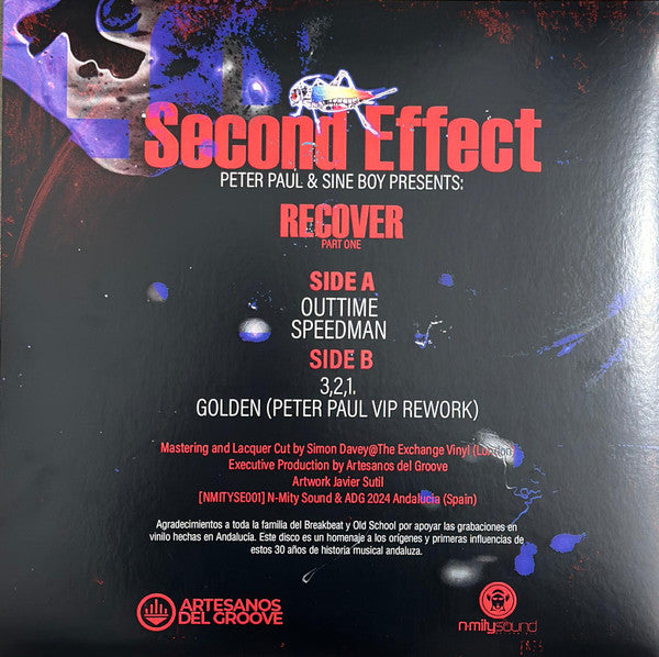 Second Effect : Recover Part One (12", EP, Ltd)