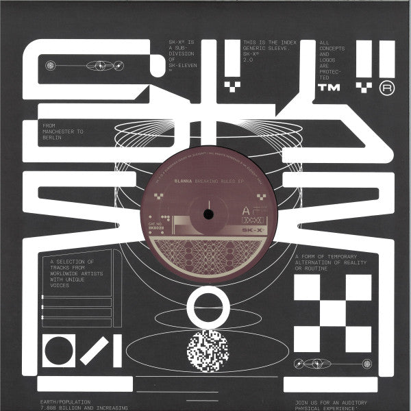 BLANKA (26) : Breaking Rules (12", EP)