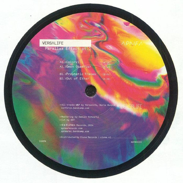 Versalife : Parallax Effect Pt.1 (12", EP)