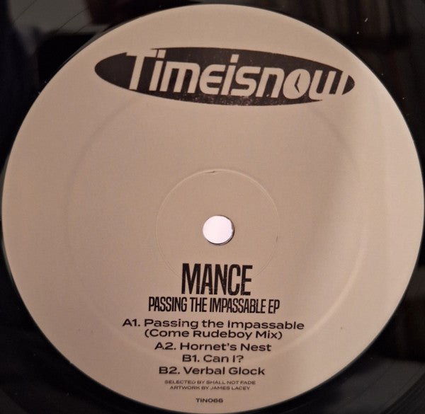 Mance (2) : Passing The Impassible EP (12", EP)
