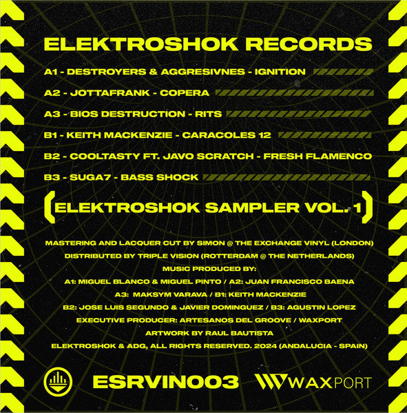 Various : Elektroshok Sampler Vol.1 (12", EP, Ltd, Pri)